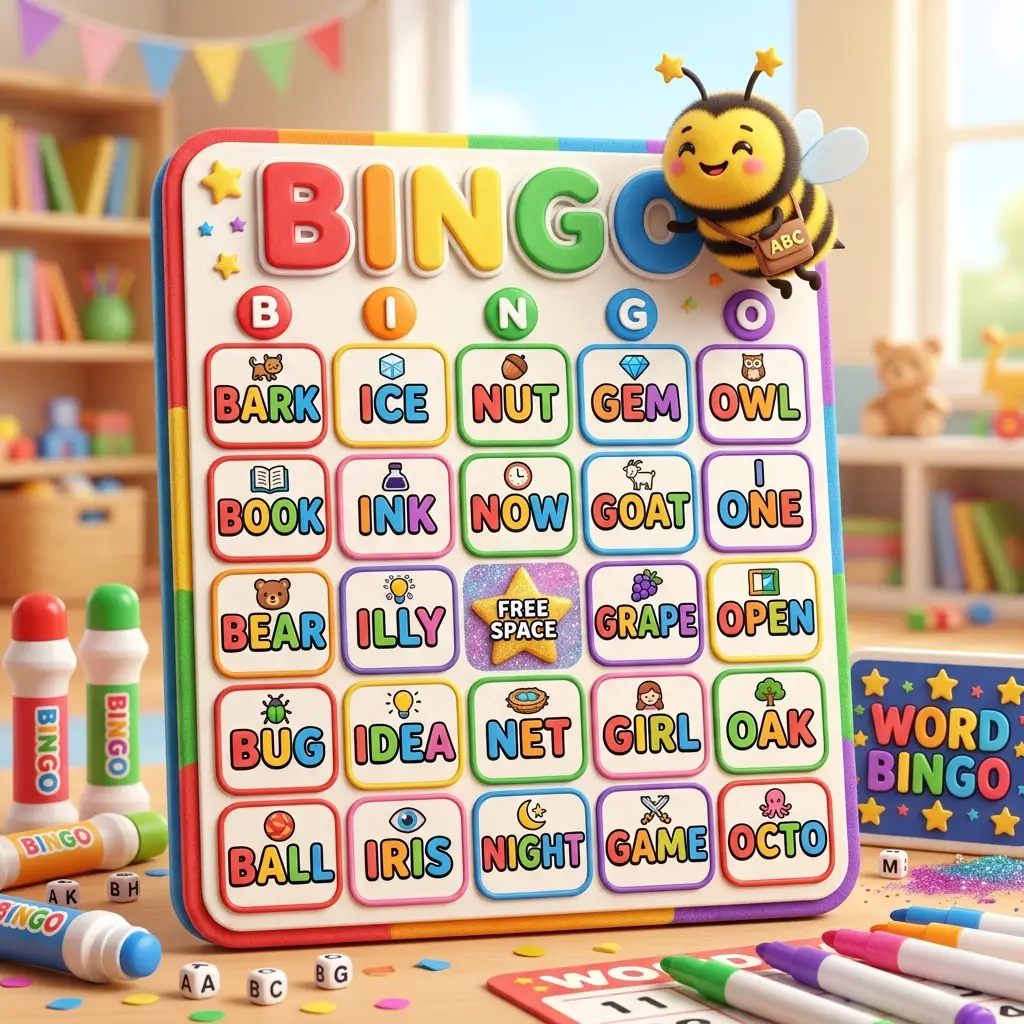Spelling Bee Bingo